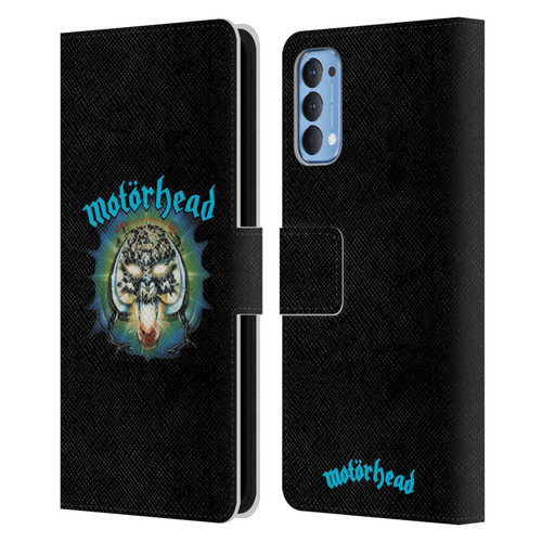 Motorhead Album Covers Overkill Leather Book Wallet Case Cover For OPPO Reno 4 5G