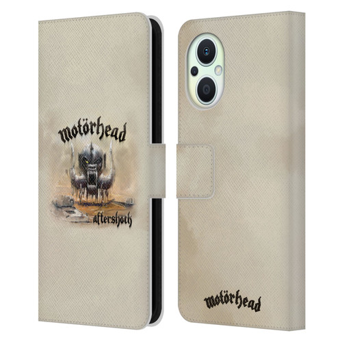 Motorhead Album Covers Aftershock Leather Book Wallet Case Cover For OPPO Reno8 Lite