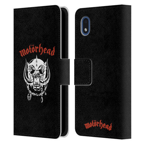 Motorhead Album Covers 1977 Leather Book Wallet Case Cover For Samsung Galaxy A01 Core (2020)