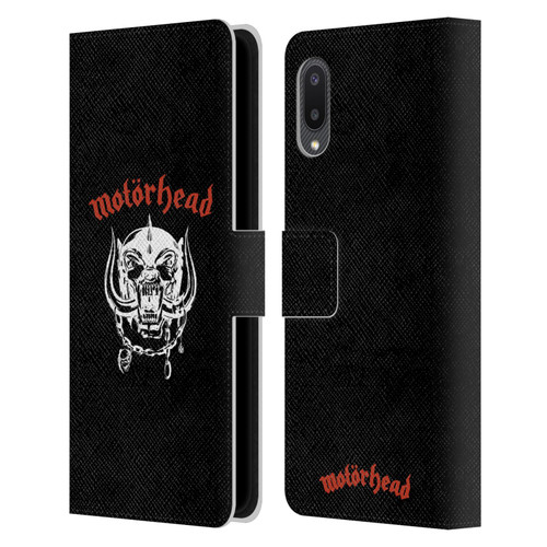 Motorhead Album Covers 1977 Leather Book Wallet Case Cover For Samsung Galaxy A02/M02 (2021)