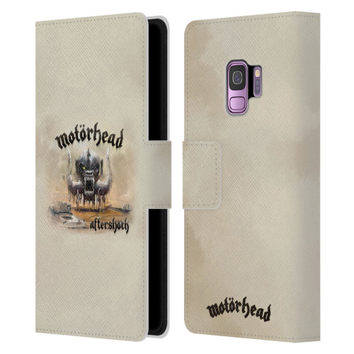 Motorhead Album Covers Aftershock Leather Book Wallet Case Cover For Samsung Galaxy S9