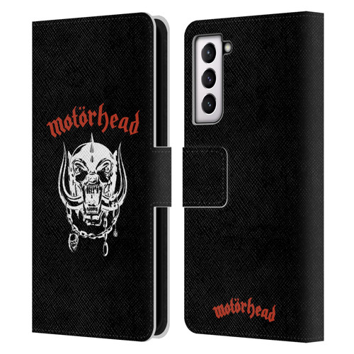 Motorhead Album Covers 1977 Leather Book Wallet Case Cover For Samsung Galaxy S21 5G