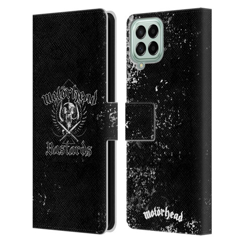 Motorhead Album Covers Bastards Leather Book Wallet Case Cover For Samsung Galaxy M53 (2022)