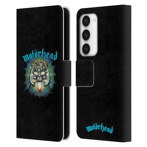 Motorhead Album Covers Overkill Leather Book Wallet Case Cover For Samsung Galaxy S23 5G