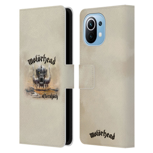 Motorhead Album Covers Aftershock Leather Book Wallet Case Cover For Xiaomi Mi 11