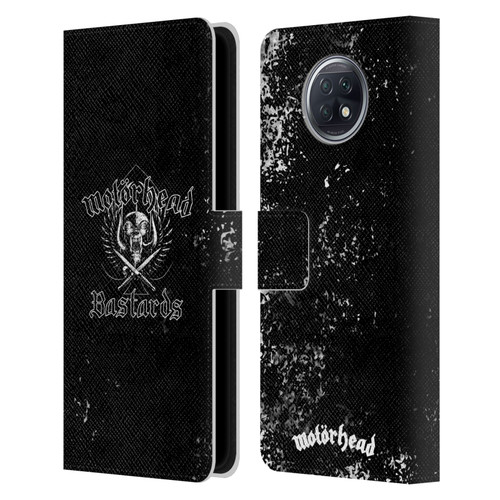 Motorhead Album Covers Bastards Leather Book Wallet Case Cover For Xiaomi Redmi Note 9T 5G