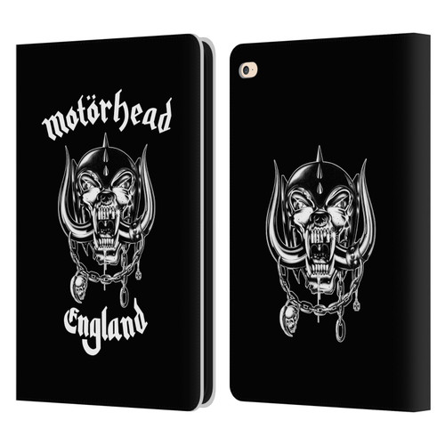 Motorhead Graphics England Leather Book Wallet Case Cover For Apple iPad Air 2 (2014)