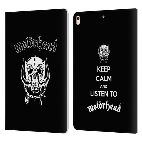 Motorhead Graphics Classic Logo Leather Book Wallet Case Cover For Apple iPad Pro 10.5 (2017)