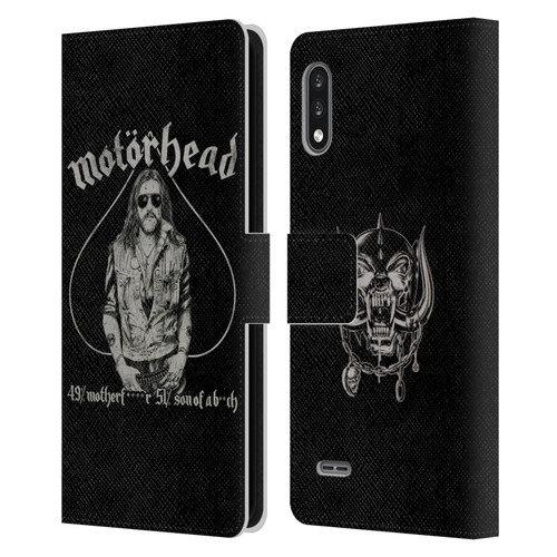 Motorhead Graphics Ace Of Spades Lemmy Leather Book Wallet Case Cover For LG K22