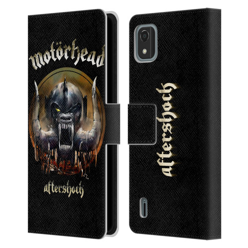 Motorhead Graphics Aftershock Leather Book Wallet Case Cover For Nokia C2 2nd Edition