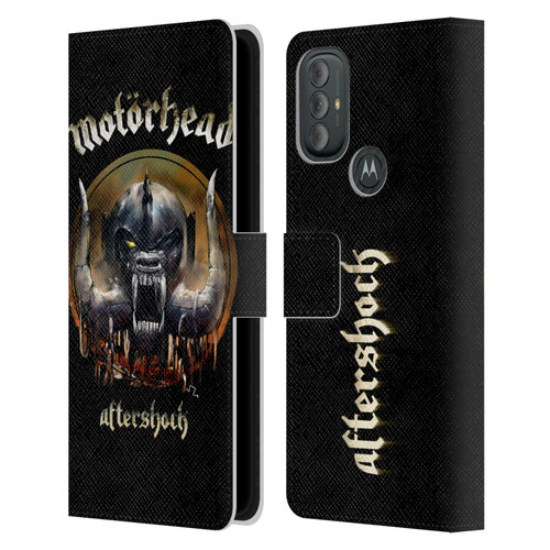 Motorhead Graphics Aftershock Leather Book Wallet Case Cover For Motorola Moto G10 / Moto G20 / Moto G30