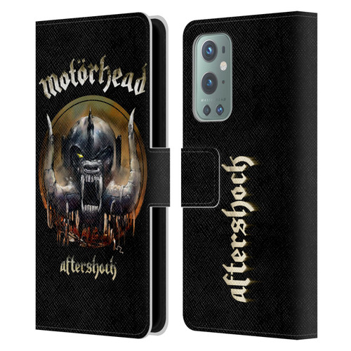 Motorhead Graphics Aftershock Leather Book Wallet Case Cover For OnePlus 9