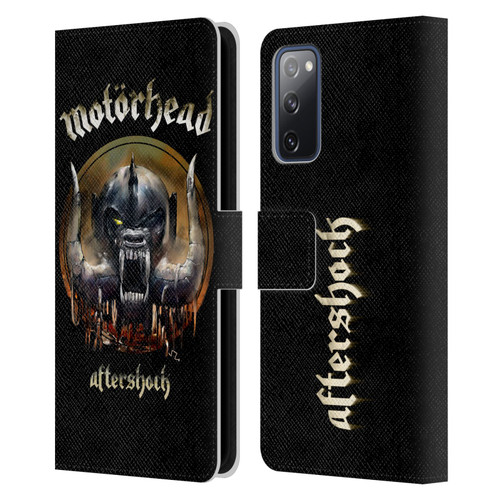 Motorhead Graphics Aftershock Leather Book Wallet Case Cover For Samsung Galaxy S20 FE / 5G