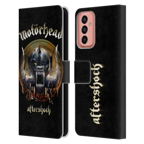 Motorhead Graphics Aftershock Leather Book Wallet Case Cover For Samsung Galaxy M13 (2022)