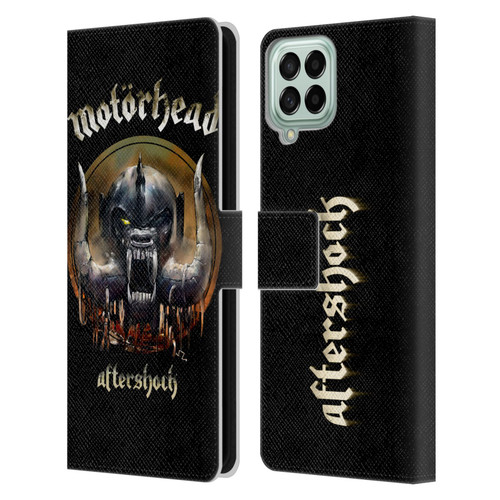 Motorhead Graphics Aftershock Leather Book Wallet Case Cover For Samsung Galaxy M53 (2022)