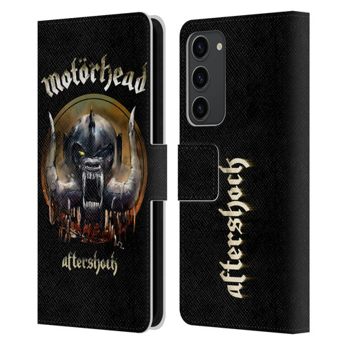 Motorhead Graphics Aftershock Leather Book Wallet Case Cover For Samsung Galaxy S23+ 5G