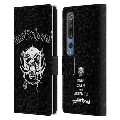 Motorhead Graphics Classic Logo Leather Book Wallet Case Cover For Xiaomi Mi 10 5G / Mi 10 Pro 5G