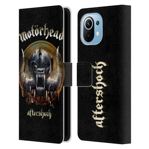 Motorhead Graphics Aftershock Leather Book Wallet Case Cover For Xiaomi Mi 11