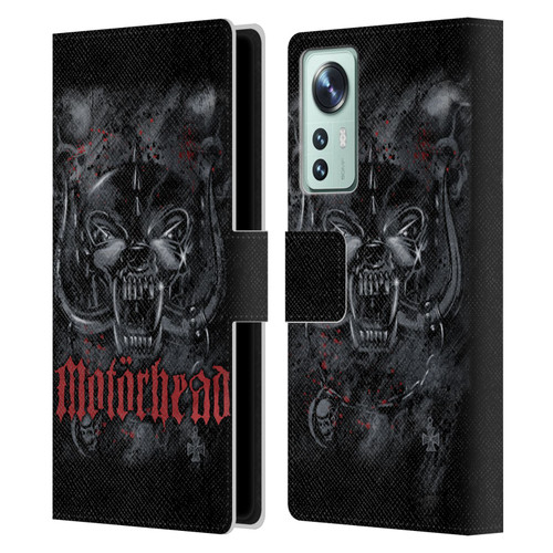 Motorhead Graphics Deathstorm Leather Book Wallet Case Cover For Xiaomi 12