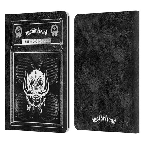 Motorhead Key Art Amp Stack Leather Book Wallet Case Cover For Amazon Kindle Paperwhite 1 / 2 / 3