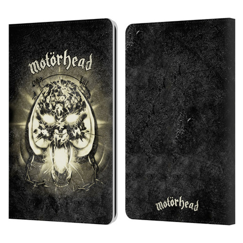 Motorhead Key Art Overkill Leather Book Wallet Case Cover For Amazon Kindle Paperwhite 1 / 2 / 3