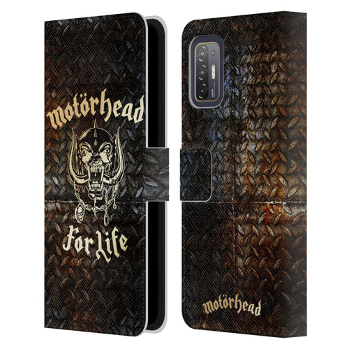 Motorhead Key Art For Life Leather Book Wallet Case Cover For HTC Desire 21 Pro 5G