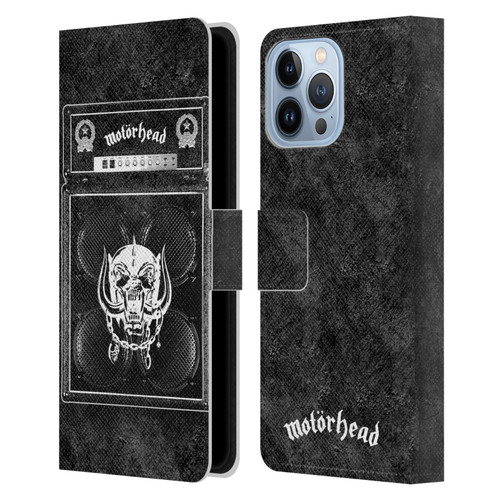 Motorhead Key Art Amp Stack Leather Book Wallet Case Cover For Apple iPhone 13 Pro Max