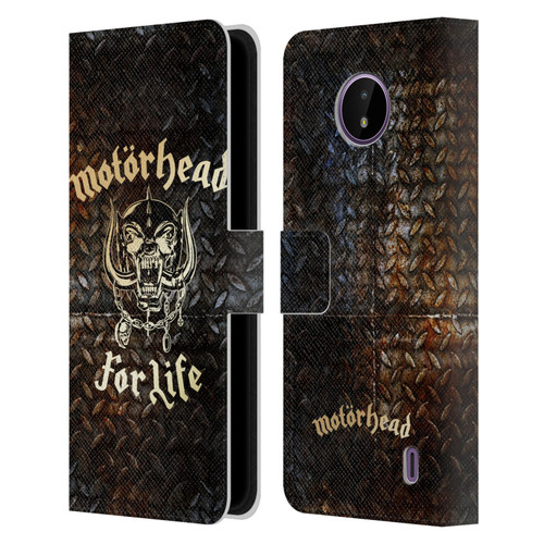 Motorhead Key Art For Life Leather Book Wallet Case Cover For Nokia C10 / C20