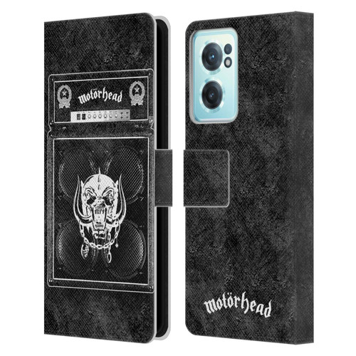 Motorhead Key Art Amp Stack Leather Book Wallet Case Cover For OnePlus Nord CE 2 5G