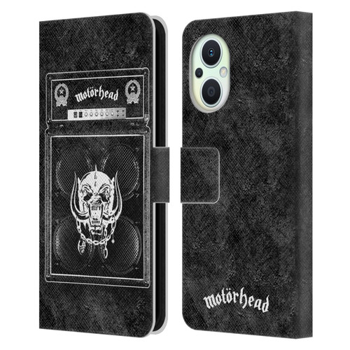 Motorhead Key Art Amp Stack Leather Book Wallet Case Cover For OPPO Reno8 Lite