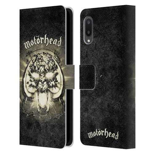 Motorhead Key Art Overkill Leather Book Wallet Case Cover For Samsung Galaxy A02/M02 (2021)