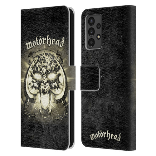 Motorhead Key Art Overkill Leather Book Wallet Case Cover For Samsung Galaxy A13 (2022)