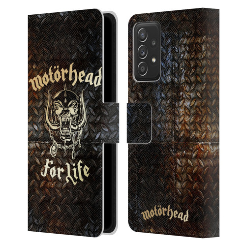 Motorhead Key Art For Life Leather Book Wallet Case Cover For Samsung Galaxy A53 5G (2022)