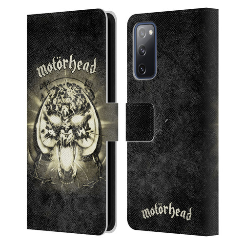 Motorhead Key Art Overkill Leather Book Wallet Case Cover For Samsung Galaxy S20 FE / 5G