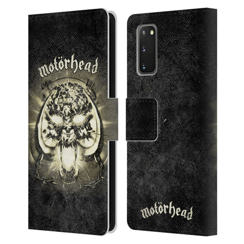 Motorhead Key Art Overkill Leather Book Wallet Case Cover For Samsung Galaxy S20 / S20 5G