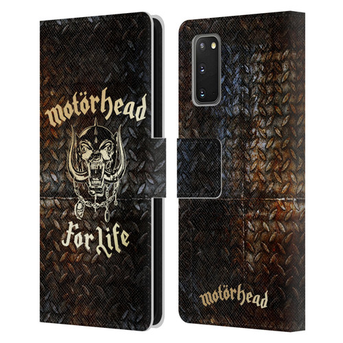 Motorhead Key Art For Life Leather Book Wallet Case Cover For Samsung Galaxy S20 / S20 5G