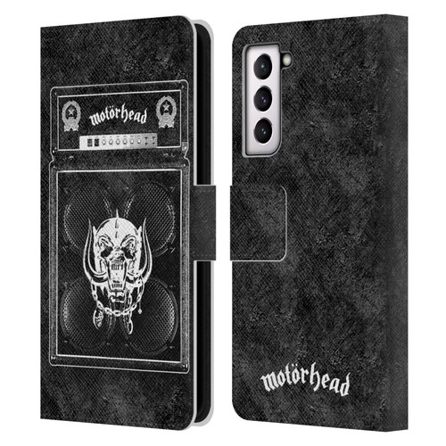 Motorhead Key Art Amp Stack Leather Book Wallet Case Cover For Samsung Galaxy S21 5G