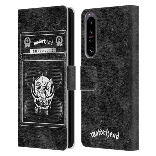 Motorhead Key Art Amp Stack Leather Book Wallet Case Cover For Sony Xperia 1 IV