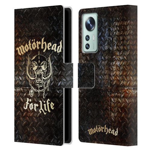 Motorhead Key Art For Life Leather Book Wallet Case Cover For Xiaomi 12