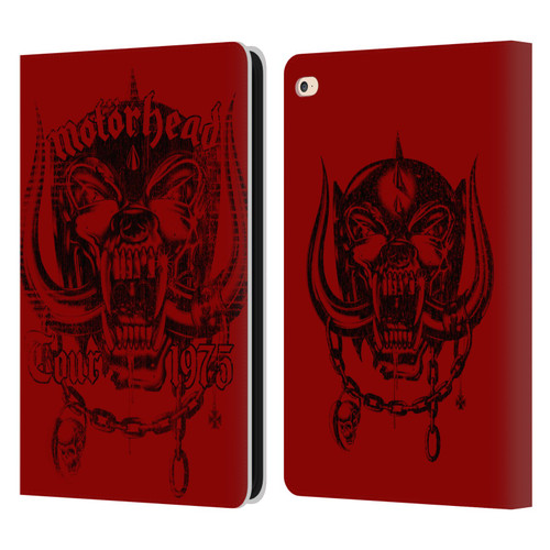 Motorhead Tours 1975 Leather Book Wallet Case Cover For Apple iPad Air 2 (2014)