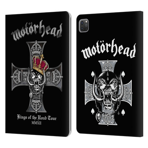 Motorhead Tours Kings Of The Road Leather Book Wallet Case Cover For Apple iPad Pro 11 2020 / 2021 / 2022