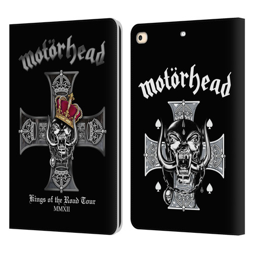 Motorhead Tours Kings Of The Road Leather Book Wallet Case Cover For Apple iPad 9.7 2017 / iPad 9.7 2018