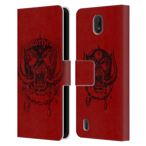 Motorhead Tours 1975 Leather Book Wallet Case Cover For Nokia C01 Plus/C1 2nd Edition