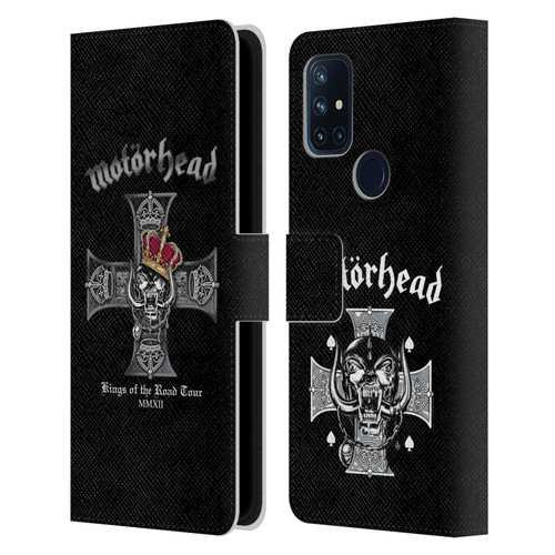 Motorhead Tours Kings Of The Road Leather Book Wallet Case Cover For OnePlus Nord N10 5G