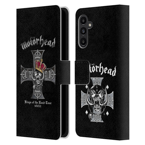 Motorhead Tours Kings Of The Road Leather Book Wallet Case Cover For Samsung Galaxy A13 5G (2021)