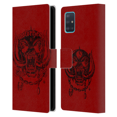 Motorhead Tours 1975 Leather Book Wallet Case Cover For Samsung Galaxy A51 (2019)