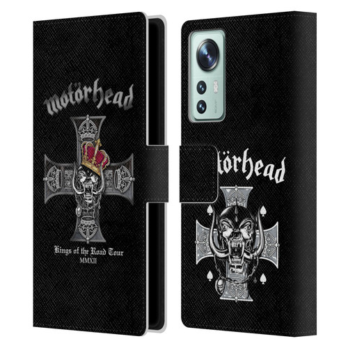 Motorhead Tours Kings Of The Road Leather Book Wallet Case Cover For Xiaomi 12