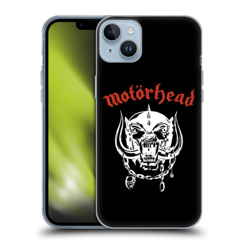 Motorhead Album Covers 1977 Soft Gel Case for Apple iPhone 14 Plus