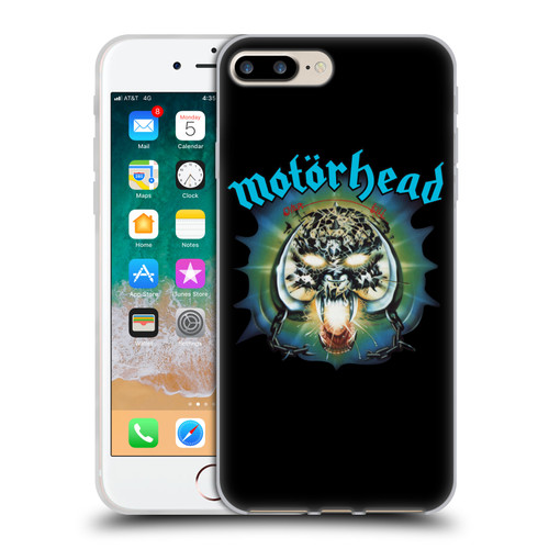Motorhead Album Covers Overkill Soft Gel Case for Apple iPhone 7 Plus / iPhone 8 Plus