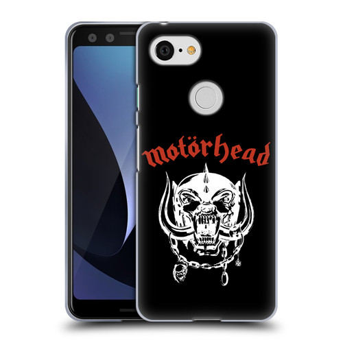 Motorhead Album Covers 1977 Soft Gel Case for Google Pixel 3